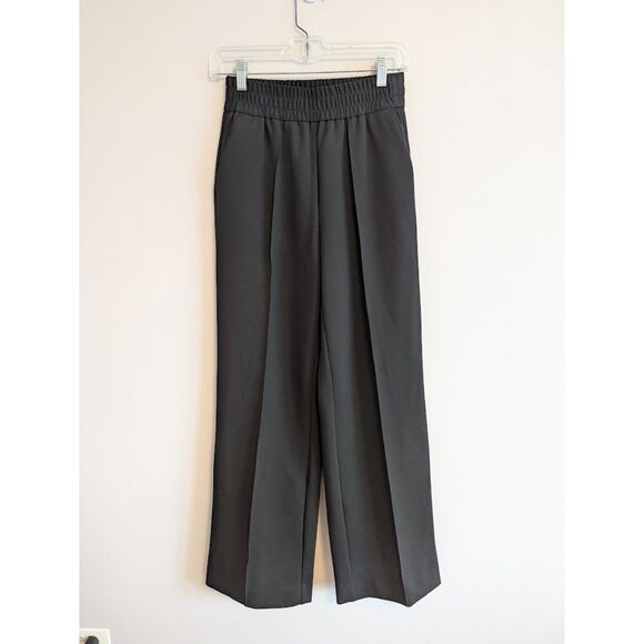 Allsaints Millie Wide Leg Trouser in Black size 4 - Picture 6 of 9